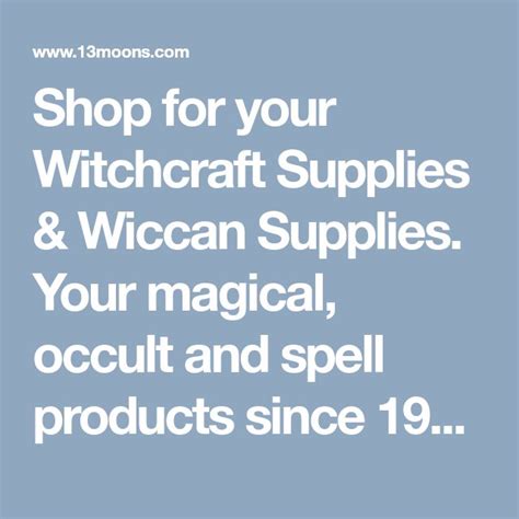 Witchcraft in the Suburbs: Finding Supplies in Residential Areas